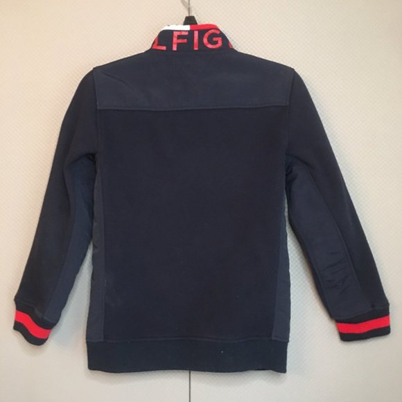 Tommy Hilfiger Zip-Up Sweater Jacket Youth Large 12-14 - Picture 7 of 13